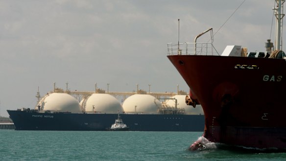 China is the major destination of most of the growth in Australian LNG exports. 