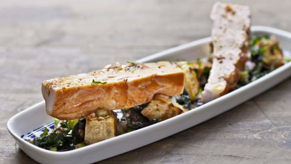 Celeriac, black cabbage and smoked chicken won't leave you sleepy.