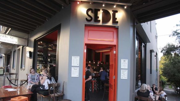 Something for everyone ... Sede restaurant in Annandale.