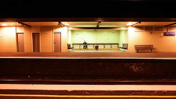 West Footscray Station.