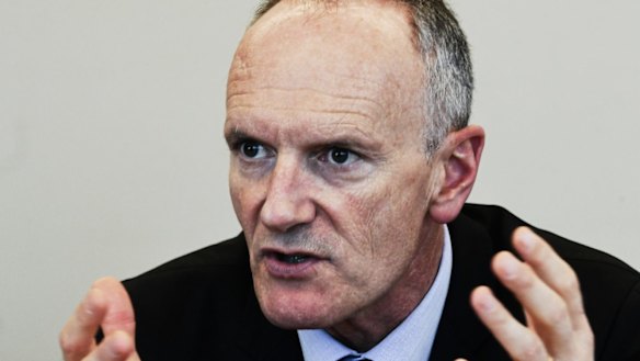 Christophe Cuvillier, the CEO of Unibail-Rodamco, who is in Australia seeing investors.