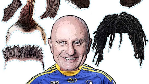 'Do the right thing ... Parramatta great Peter Sterling wants to return to the Eels' glory days - when he had hair. Give the champion a new 'do.