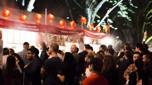 This year's Sydney Night Noodle Markets saw an increase of 60 per cent in attendance from last year.