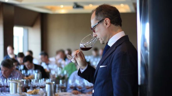 Long-time Chateau Latour manager Frederic Engerer in Melbourne.