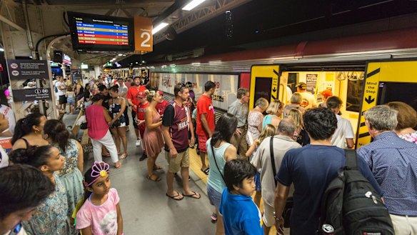 Hundreds of Brisbane train services were cancelled in the latter months of 2016.