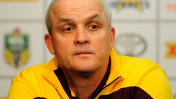 The incumbent: Broncos coach Anthony Griffin has the support of chief executive Paul White.