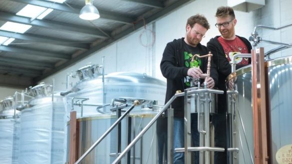 Callum and Nat Reeve plan to open their own brewery in Dandenong South.