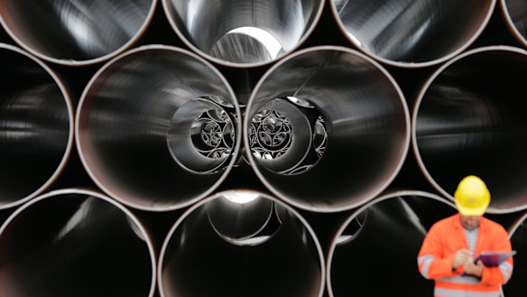 The West-East pipeline has been valued at up to $5 billion.