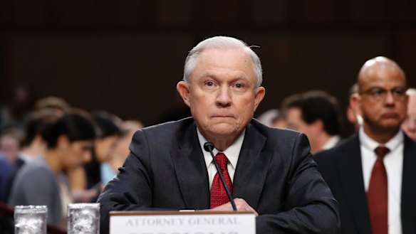 Trump said it was unfair Jeff Sessions has recused himself from the Russia probe.