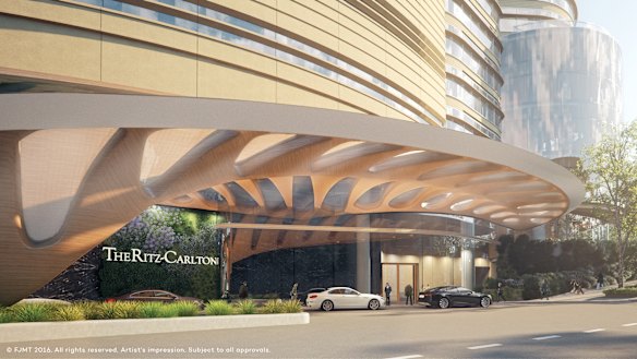 FJMT has been awarded the design for the new Ritz-Carlton hotel at The Star casino, Sydney