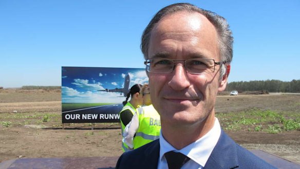 Jan De Nul area manager Yves Bosteels.