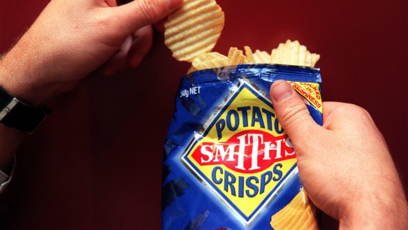 Old favourite: Smiths Chips. 