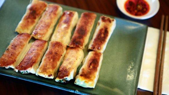 ShanDong MaMa's prawn dumplings.