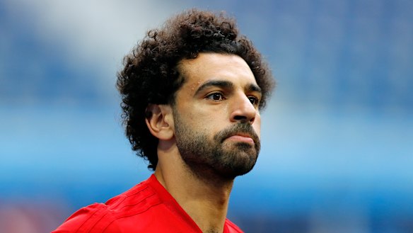 Egypt's Mohamed Salah.
