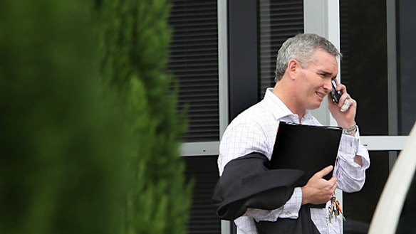 Craig Thomson in Tuggerah this week.