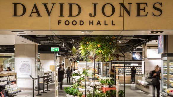 David Jones' new food hall at Bondi Junction which will be emulated in Melbourne at Malvern.