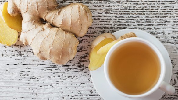 Try ginger tea with ayurvedic herbs and spices.