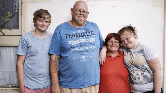 Some of the residents featured on the SBS show <i>Struggle Street</i>.