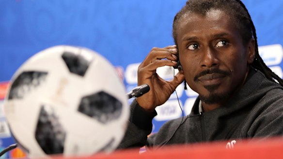 Senegal coach Aliou Cisse.