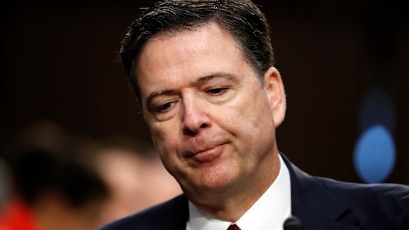 Former FBI director James Comey, called Trump 'crazy'.