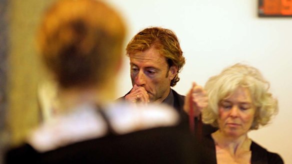 Keli Lane's boyfriend, Patrick Cogan,  at her sentencing.