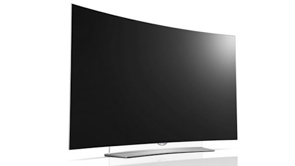 The elegent curved design looks slick but won't appeal to all viewers.