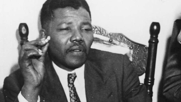 Historic figure: Nelson Mandela in 1964.