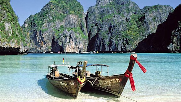 The film is not all about rolling around in the gutter - it also features scenes in the stunning seaside setting of Krabi on Thailand's Andaman Coast.