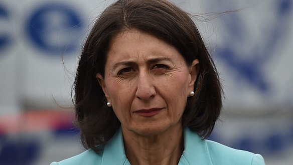 Gladys Berejiklian said she intended to pursue the controversial stadium policy. 