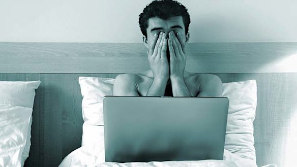 Living online ... Australians downloaded 52 per cent more data this year.