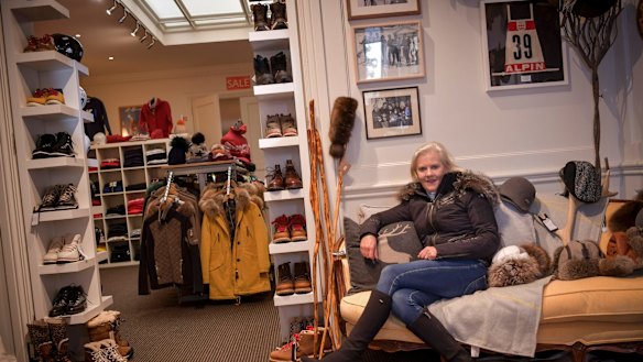 Jo McDougall says the bumper season has helped sales at Molony's.  