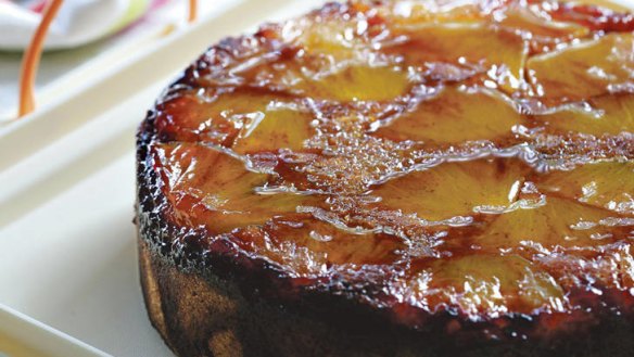 Pineapple upside down cake.