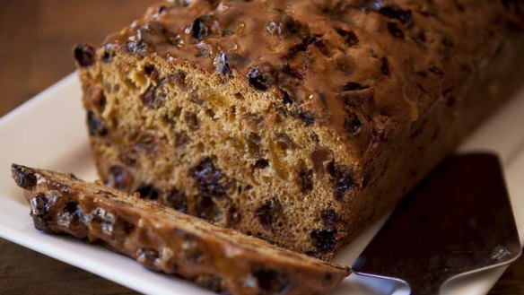 Bara brith, or speckled bread, is a Welsh fruit loaf that is handy to keep in the cake tin.