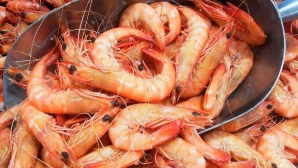 Raw prawns: seafood consumed locally is "assumed by the consumer to be Australian product".
