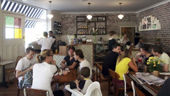 The Pig and Pastry is a cosy and brightly lit cafe.