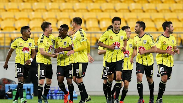 Club in trouble: Wellington Phoenix beat the Brisbane Roar at Westpac Stadium on the weekend but they may not be around much longer.