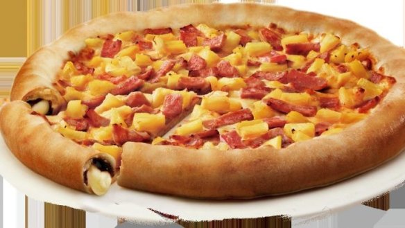Ham, pineapple and...Vegemite! It's a new offering from Pizza Hut.