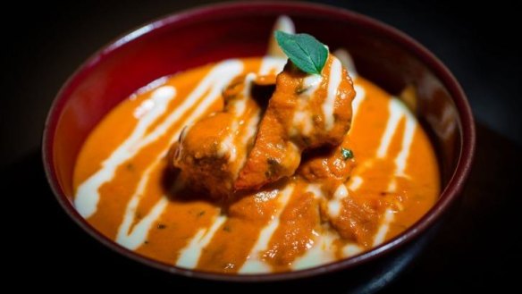 A crowd pleaser ... the butter chicken.