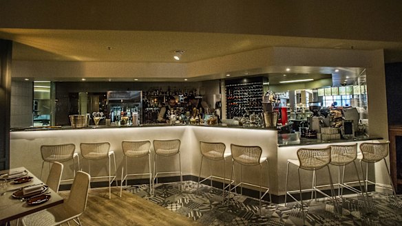 The Orexi restaurant in the Hellenic Club in Woden. 