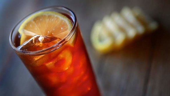 Iced lemon tea is the perfect, refreshing pick-me-up.