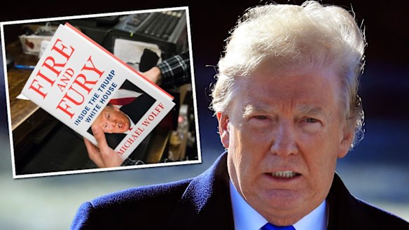 Fire and Fury will be on sale in Queensland from Tuesday.