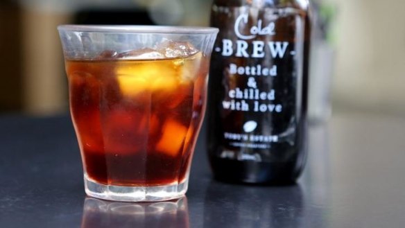 The new iced coffee: Bottled cold-brew coffee.