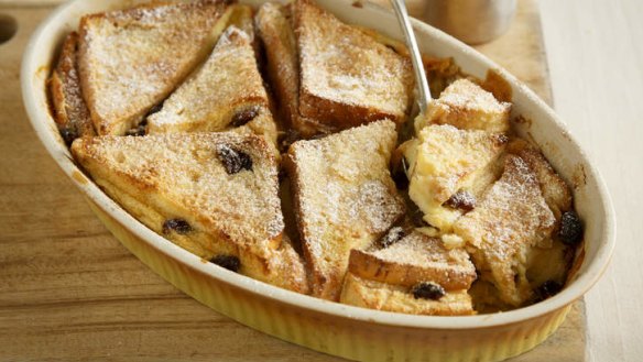 Put your own stamp on this traditional bread and butter pudding.