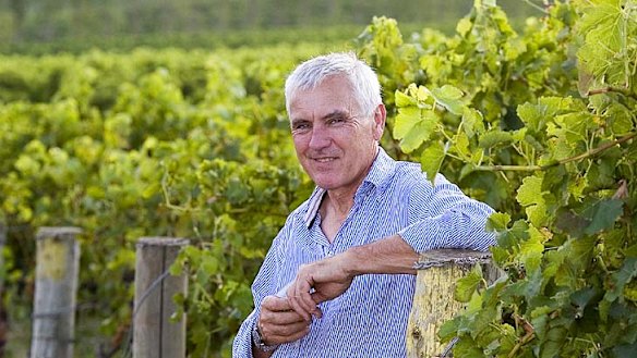 Winemaker Philip Shaw at his Orange winery.
