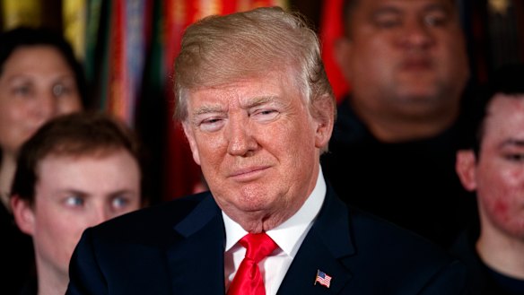 US President Donald Trump