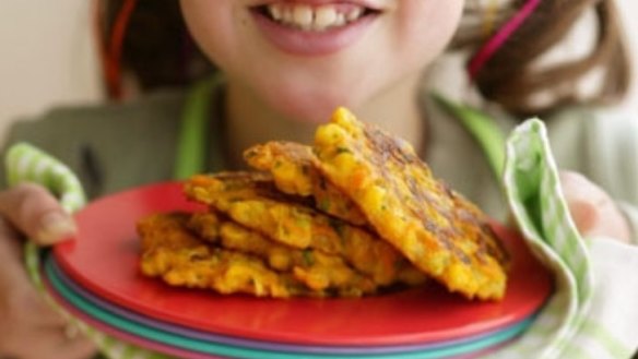 Carrot fritters