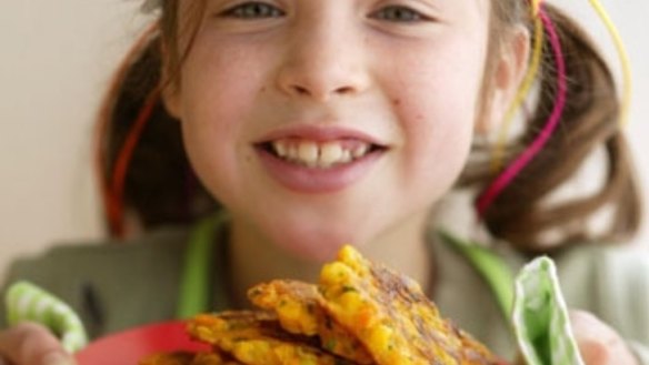 Carrot fritters