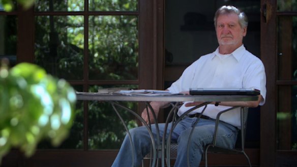 The quiet life ... Alan Ramsey enjoys the peace of his retirement.