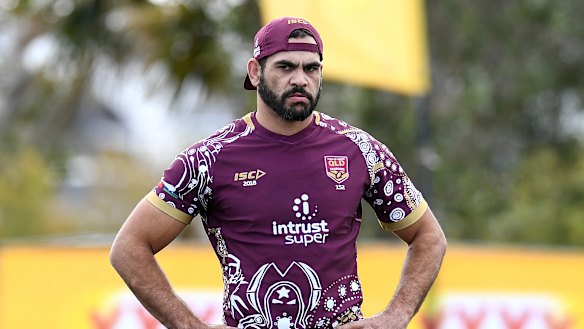 Greg Inglis' thumb injury piled on more misery for the Maroons.