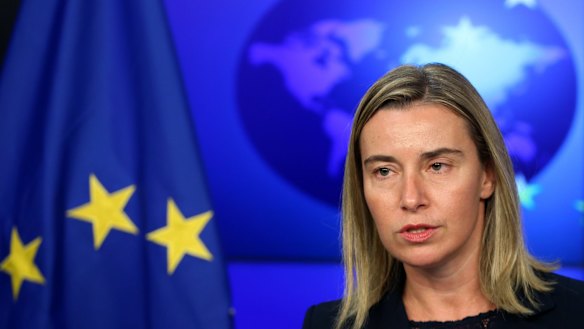European Union foreign policy chief Federica Mogherini.